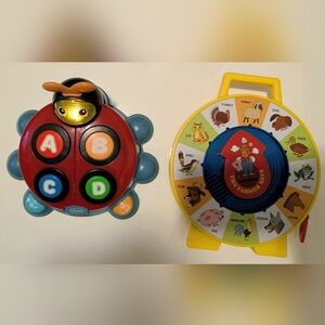 Classic See N Say And Ladybug Alphabet Toy Bundle Of 2 Peices